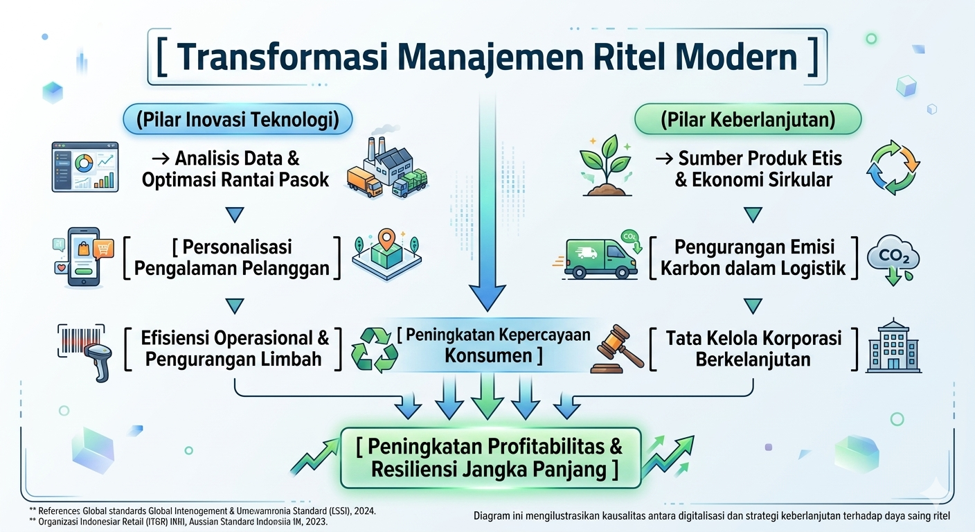Rekonstruksi Arsitektur Manajemen Ritel Modern: Integrasi Strategi Omnichannel dan Optimasi Rantai Pasok Berbasis Kecerdasan Buatan